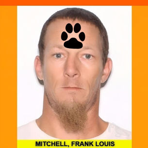 FRANK LOUIS MITCHELL arrested on charges of sexual contact with an animal