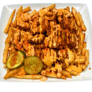 # 13 - Shrimp Loadedwith fries (Seafood)-Copy
