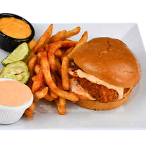 #1 - Chicken Sando with fries