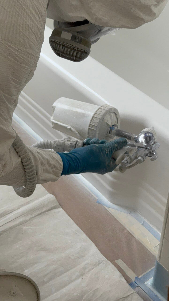 Bathroom refinishing process in Washington DC minimizing renovation waste