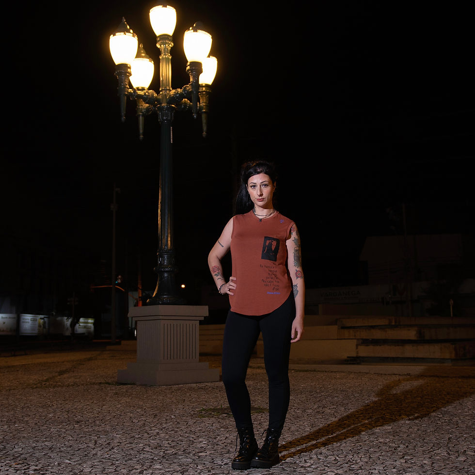 Miniatura: Regata Mulheres Lendárias - viscolycra - ferrugem