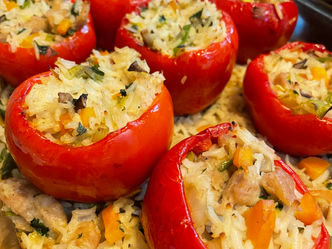 Stuffed Red Peppers