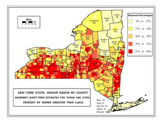 Local Radon Hot Spots. Myths and How Dangerous is radon?