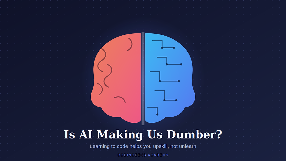 Is AI Making Us Dumber?