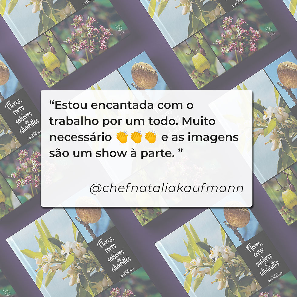 Miniatura: Flores, Cores e Sabores dos Alimentos
