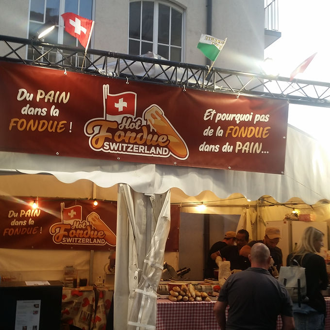 Hot fondue Switzerland