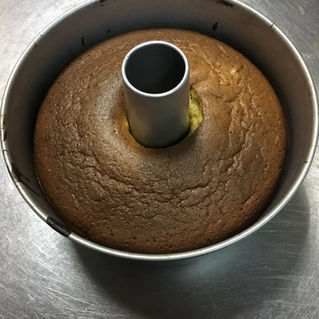 シフォンが焼けました!