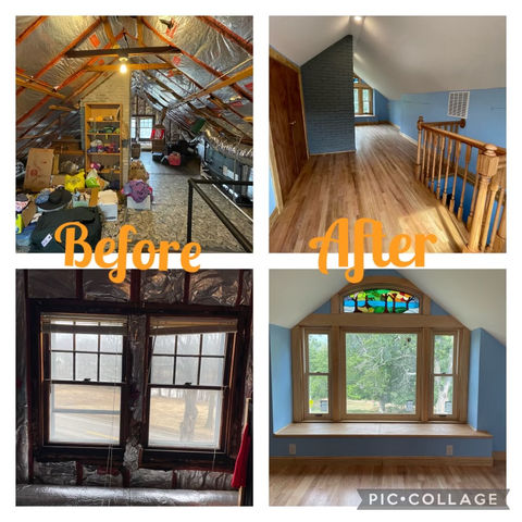 before and after third floor