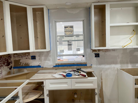 kitchen renovation cabinets