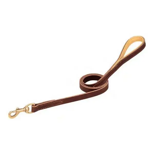 Weaver Deer Ridge Leather Leash Chestnut 5/8″ x 72″