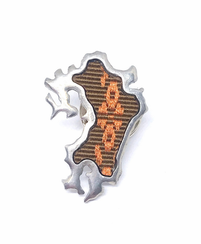 72九州ピンバッチ博多織3 | ITOHEN