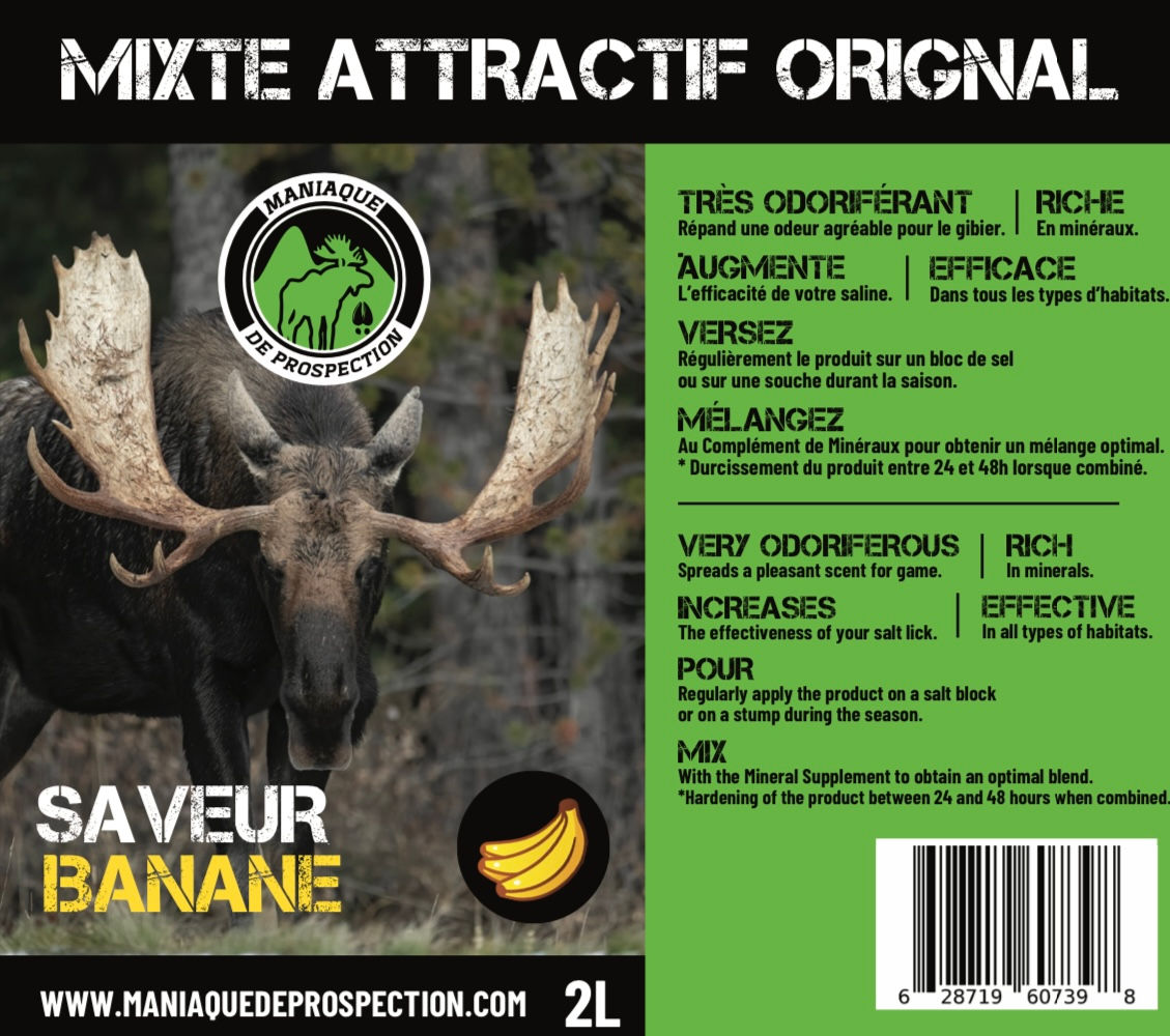 Mixte Attractif Banane 2L