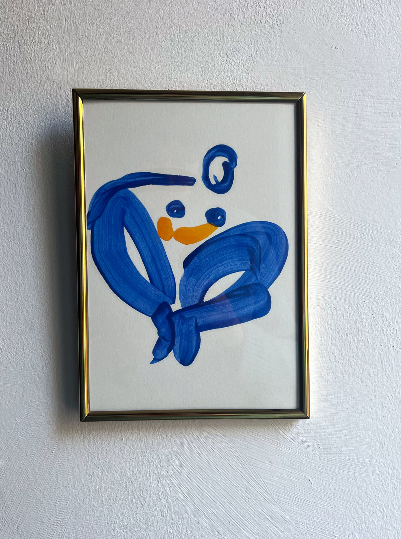 Resting Mother | Minimal Oil Painting