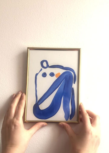 Thumbnail: Maternity | Minimal Oil Painting