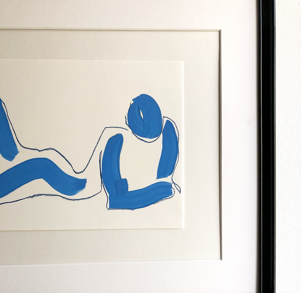 Thumbnail: Her | Minimal Oil Painting