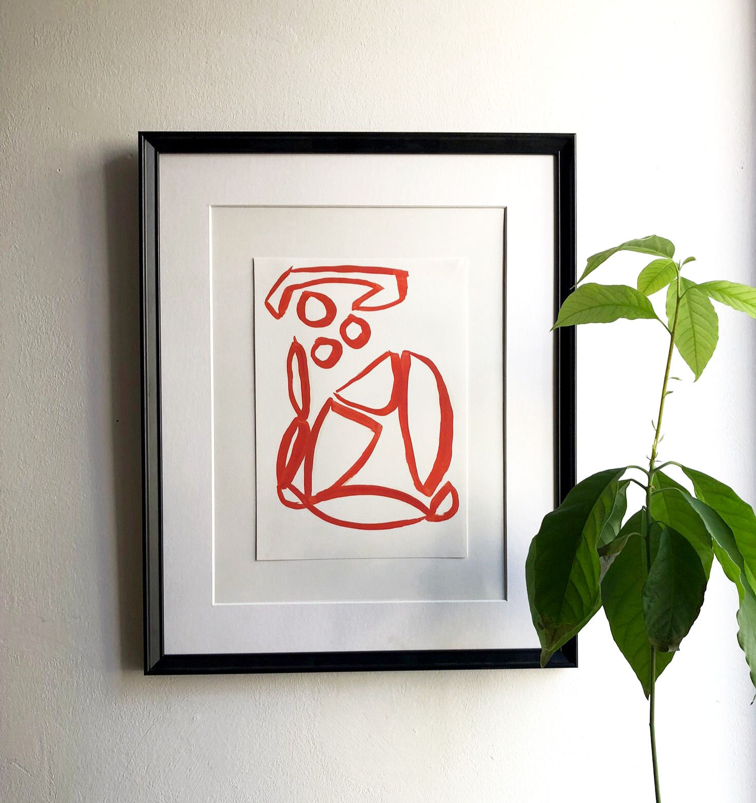 Head Up | Minimal Oil Painting