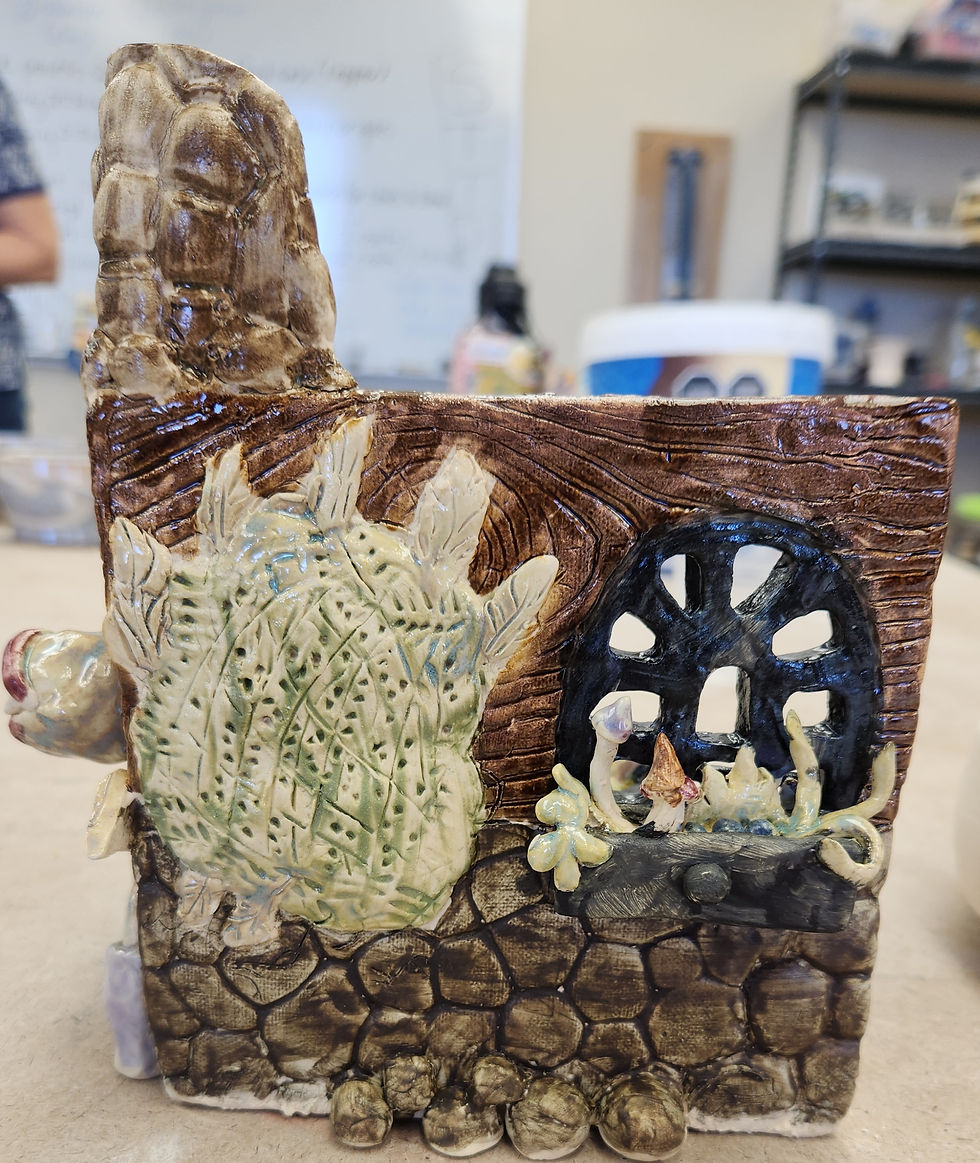 Witch's Study Miniature (R-Side)