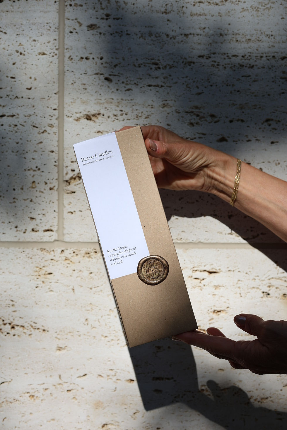 Glazen potje met zwart deksel - giftbox