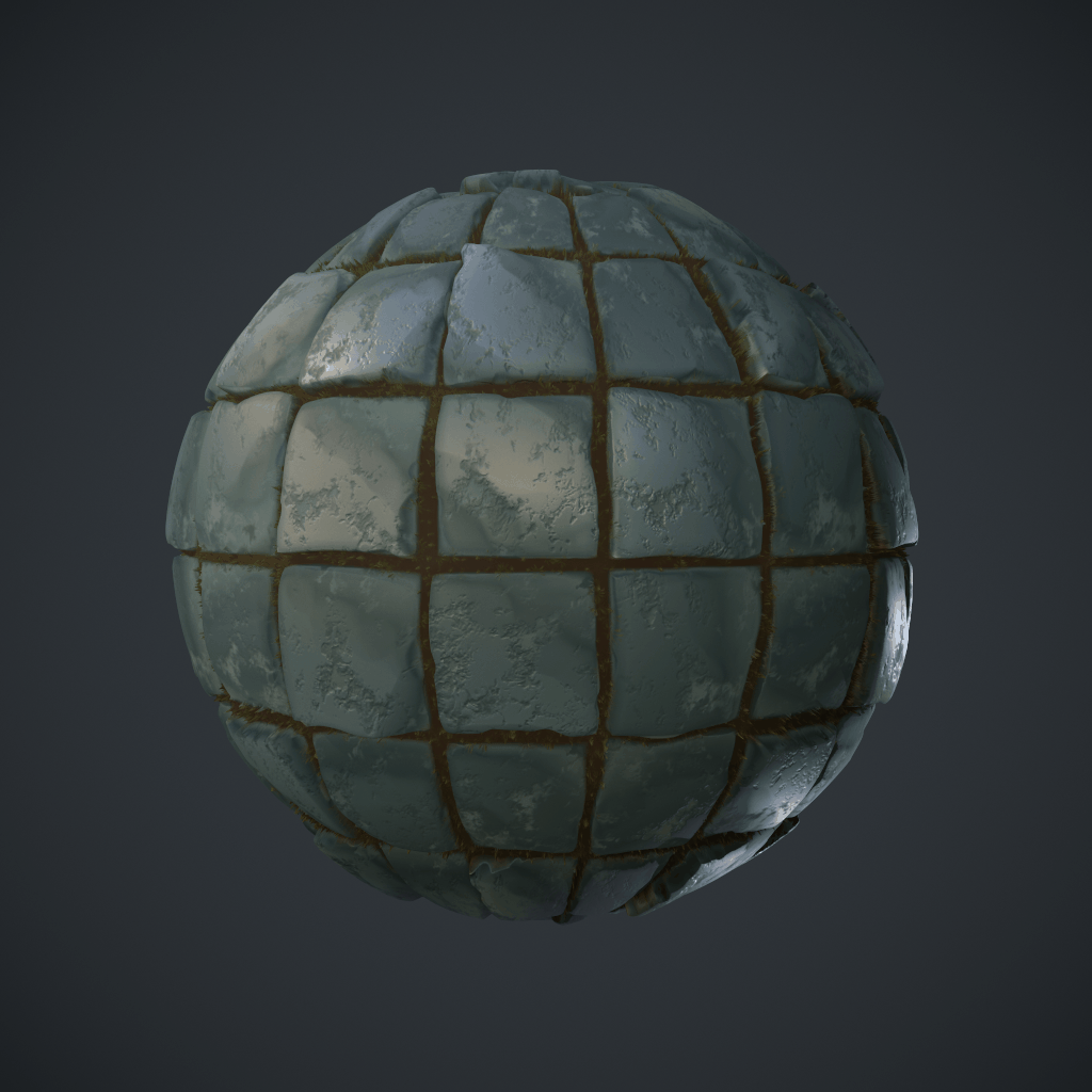 Stylized Tiles Material