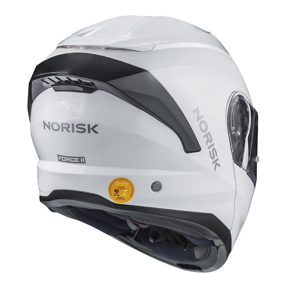 Miniatura: CAPACETE NORISK FORCE II MONOCOLOR BRANCO