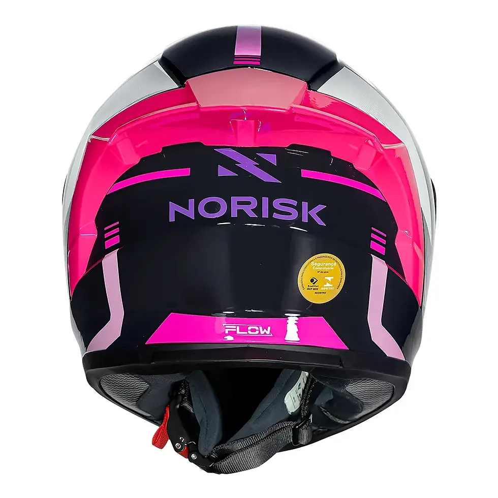 Miniatura: CAPACETE NORISK FLOW RUN ROSA