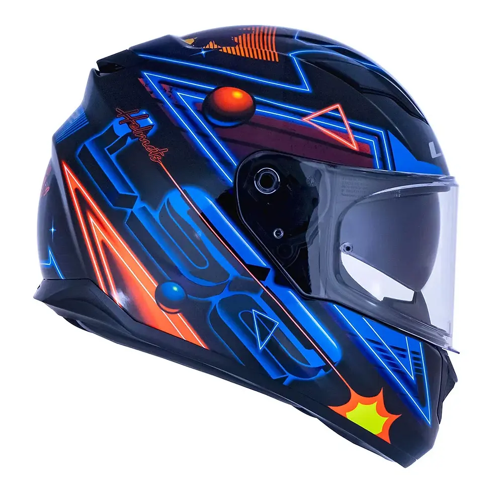 CAPACETE LS2 STREAM SYNTH AZUL