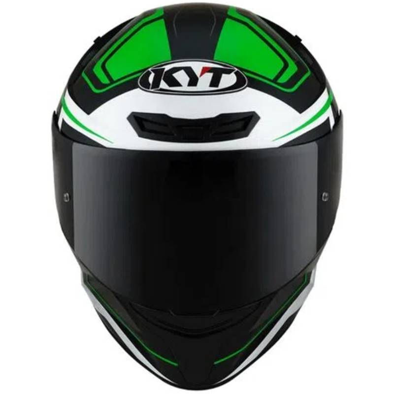 Miniatura: CAPACETE KYT TT COURSE OVERTECH BLACK GREEN