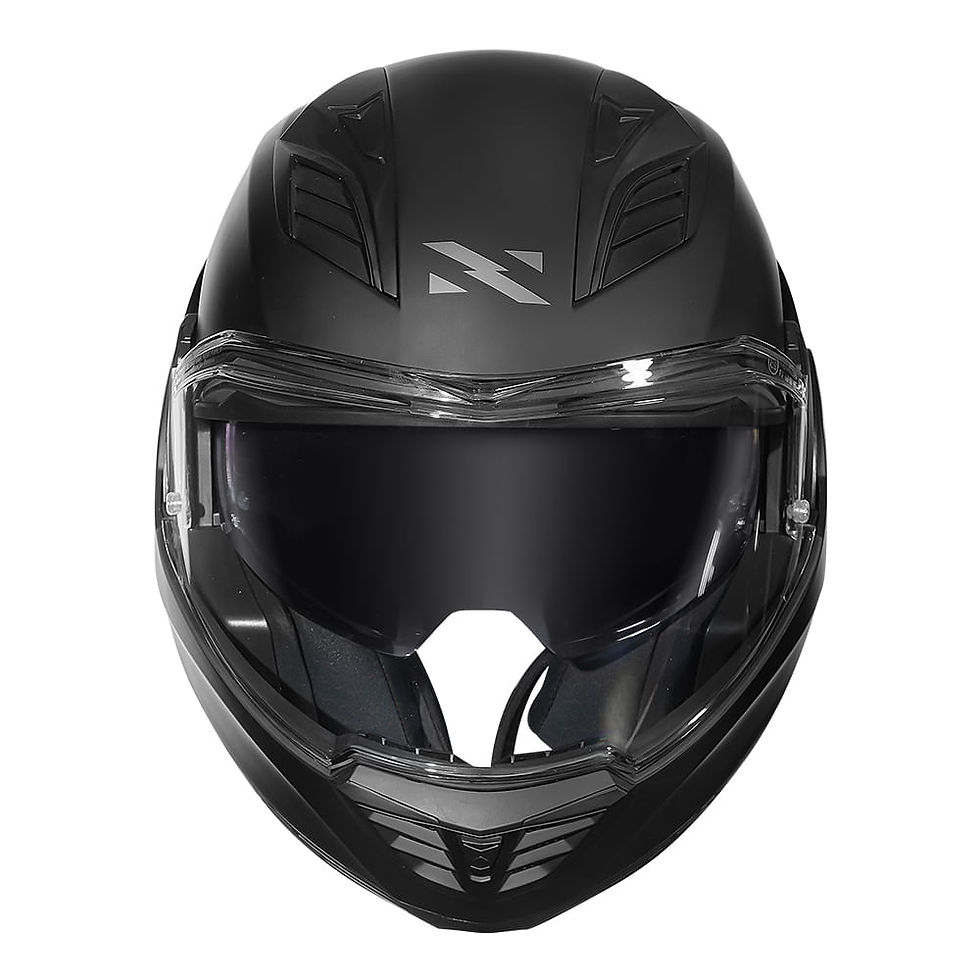 Miniatura: CAPACETE NORISK AVENGER PRETO FOSCO