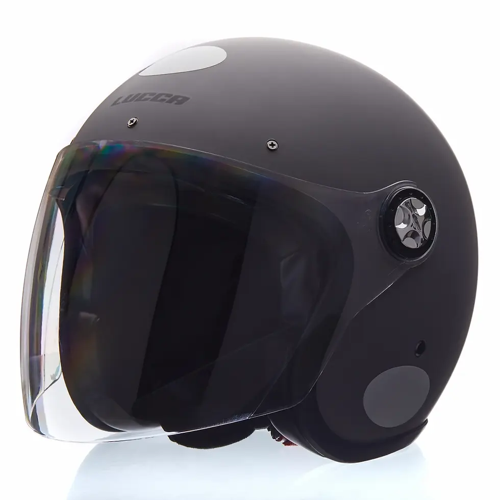 Miniatura: CAPACETE LUCCA GALAXY MATT TITANIUM