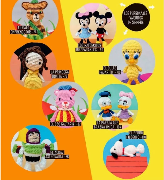 Miniatura: Amigurumi. Los personajes favoritos de los niños