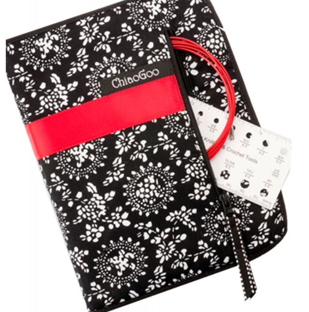 Miniatura: Set Agujas Intercambiables 10 cm Twist Lace ChiaoGoo 7400 - Completo Kit de Teji