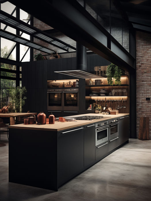Modern kitchen design by Outumn Design Build