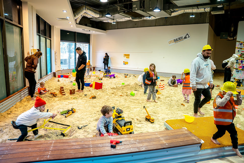 Little Builders: Toronto's Largest Indoor Sandpit!