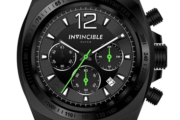 Thumbnail: Invincible Watch - Green Dial (Limited Edition - Only 50 Available)