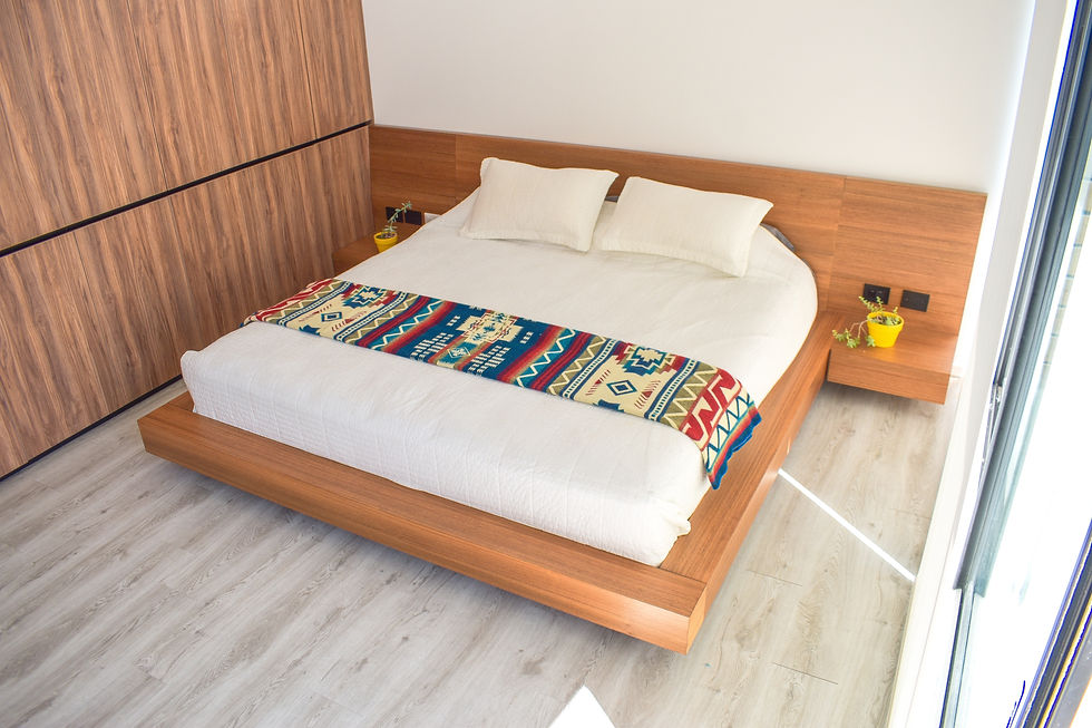 Thumbnail: Blue queen size alpaca wool blanket bed throw xmas gift Carchi