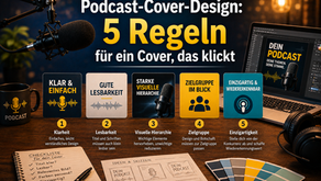 Podcast-Cover-Design: 5 Regeln für ein Cover, das klickt