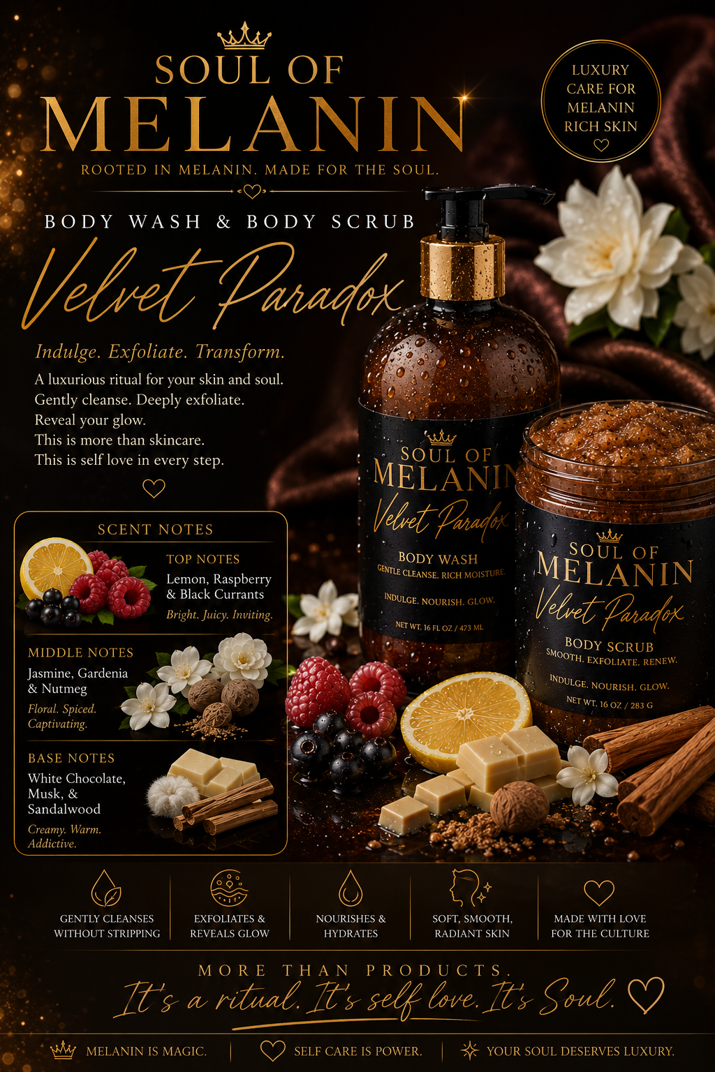 Velvet Paradox Body Wash