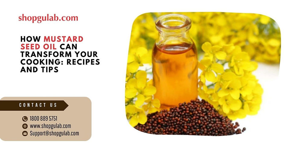 Mustard seed oil