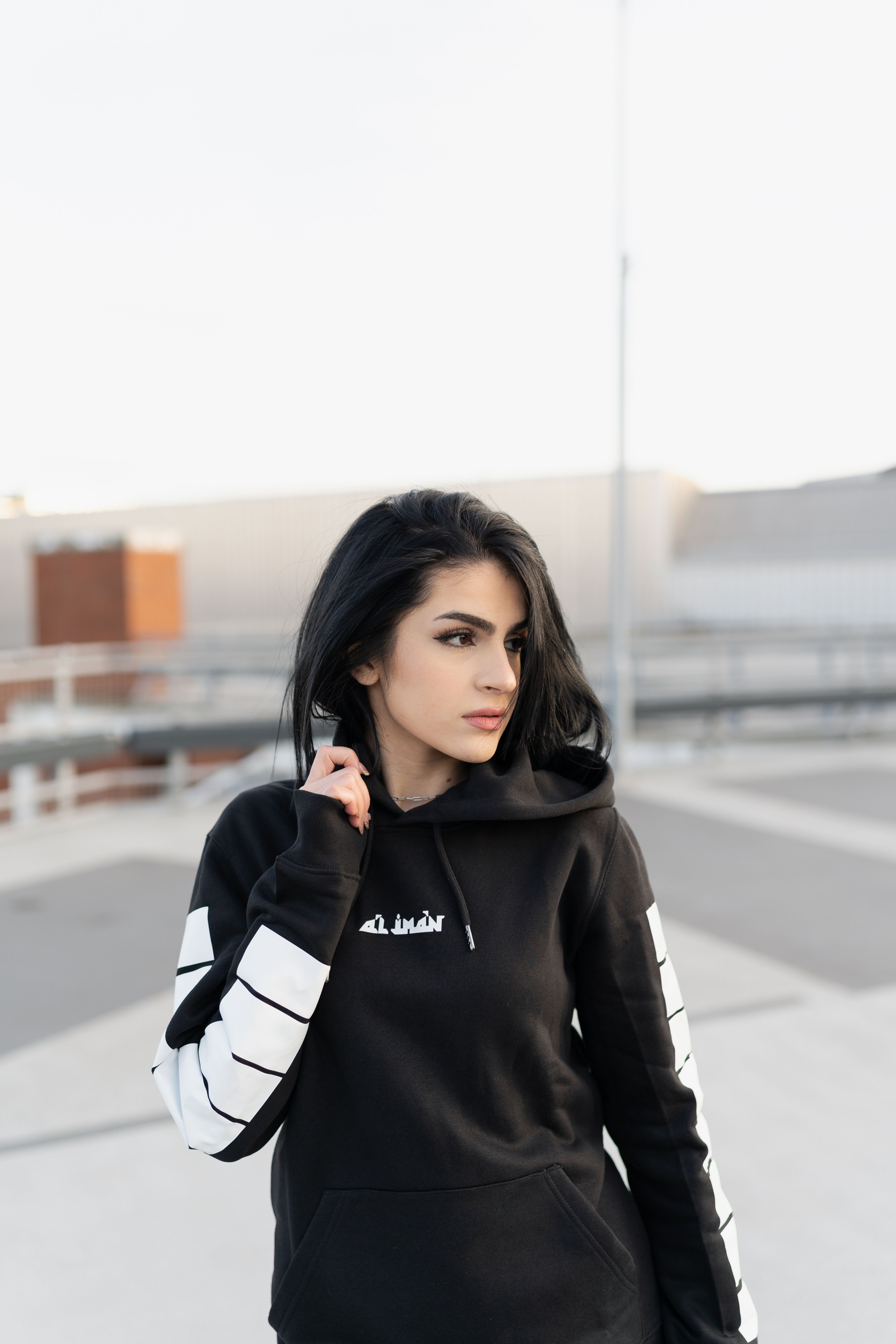 Arabic Box Hoodie