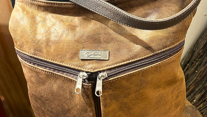 Goatskin Reversible handbag (Backpack to handbag)
