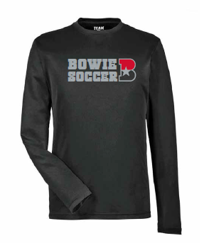 Black Long Sleeve Performance T $30