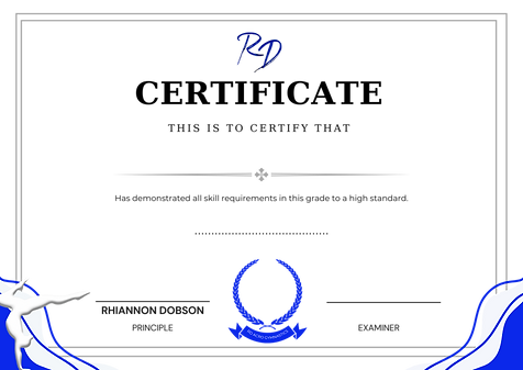 Example Certificate