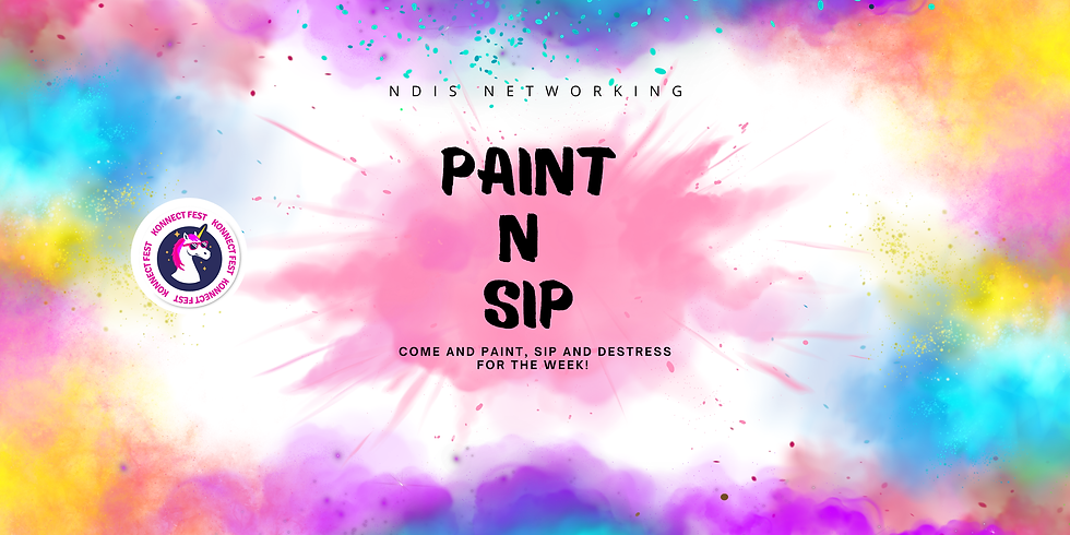 🎨 Paint, Sip & Konnect - NDIS Networking - Caboolture