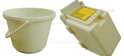 calf pen bucket and box