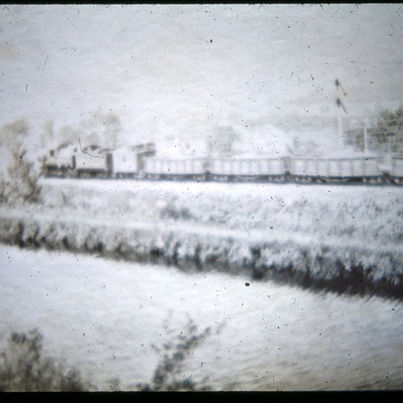 Freight Train heading East