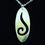 Thumbnail: Sterling Silver Necklace with Cutout Swirl
