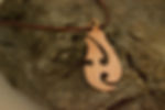 Copper Tribal Fish Hook Necklace