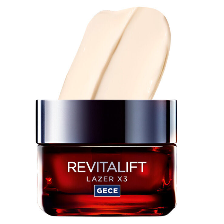 Loreal Paris Revitalift Lazer X3 Yaşlanma Karşıtı Gece Kremi 50 Ml