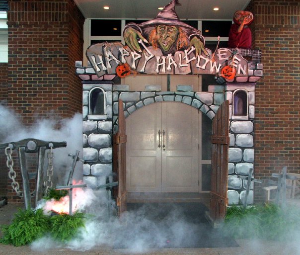 Halloween Themed Event Entrance Decor