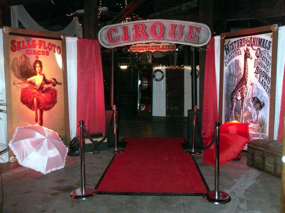 Circus Themed Event Decor
